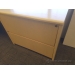 Blonde Washed Oak U / C Suite Desk w/ Bullet Runoff, Storage